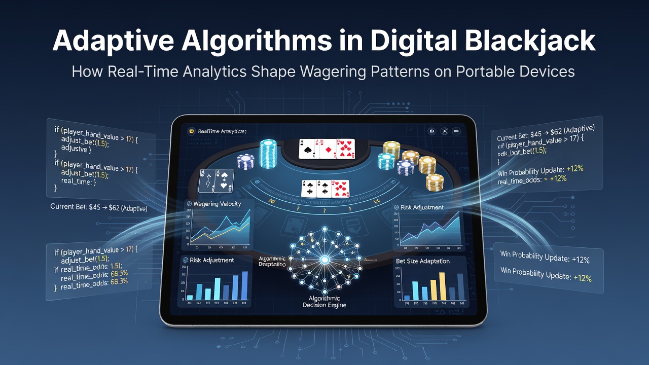 Adaptieve algoritmen analyseren real-time data tijdens mobiele blackjack sessies op tablets en smartphones