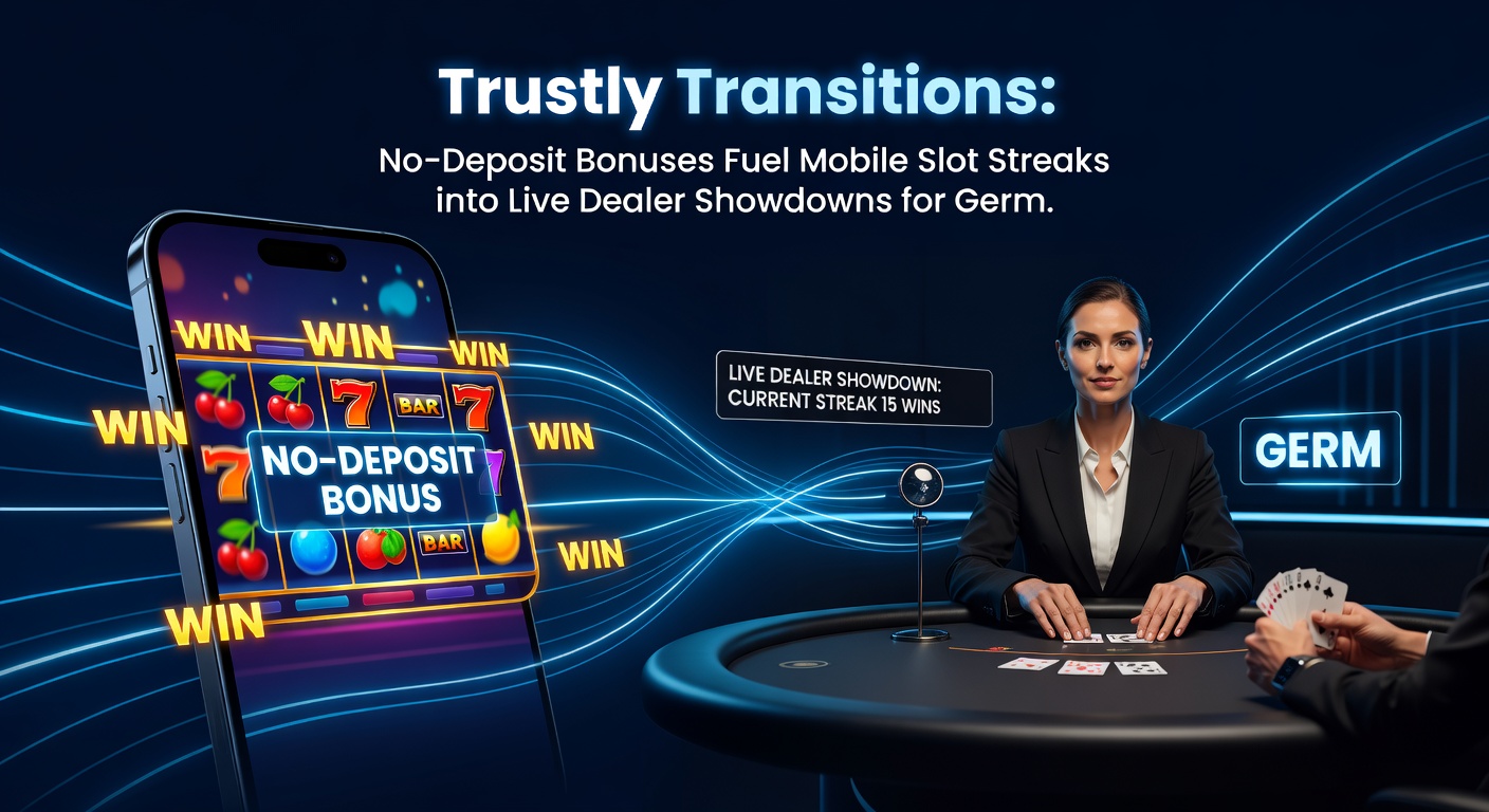 Live dealer blackjack sessie op mobiel met Trustly uitbetaling zichtbaar op scherm voor Duitse gokkers